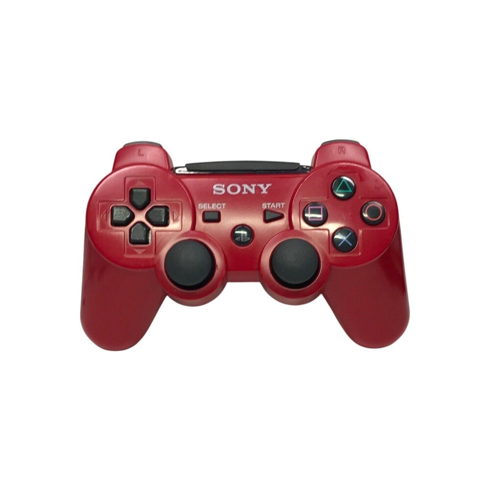 Sony DualShock 3 PS3 Wireless Bluetooth Controller Red CECHZC2U OEM Powers On